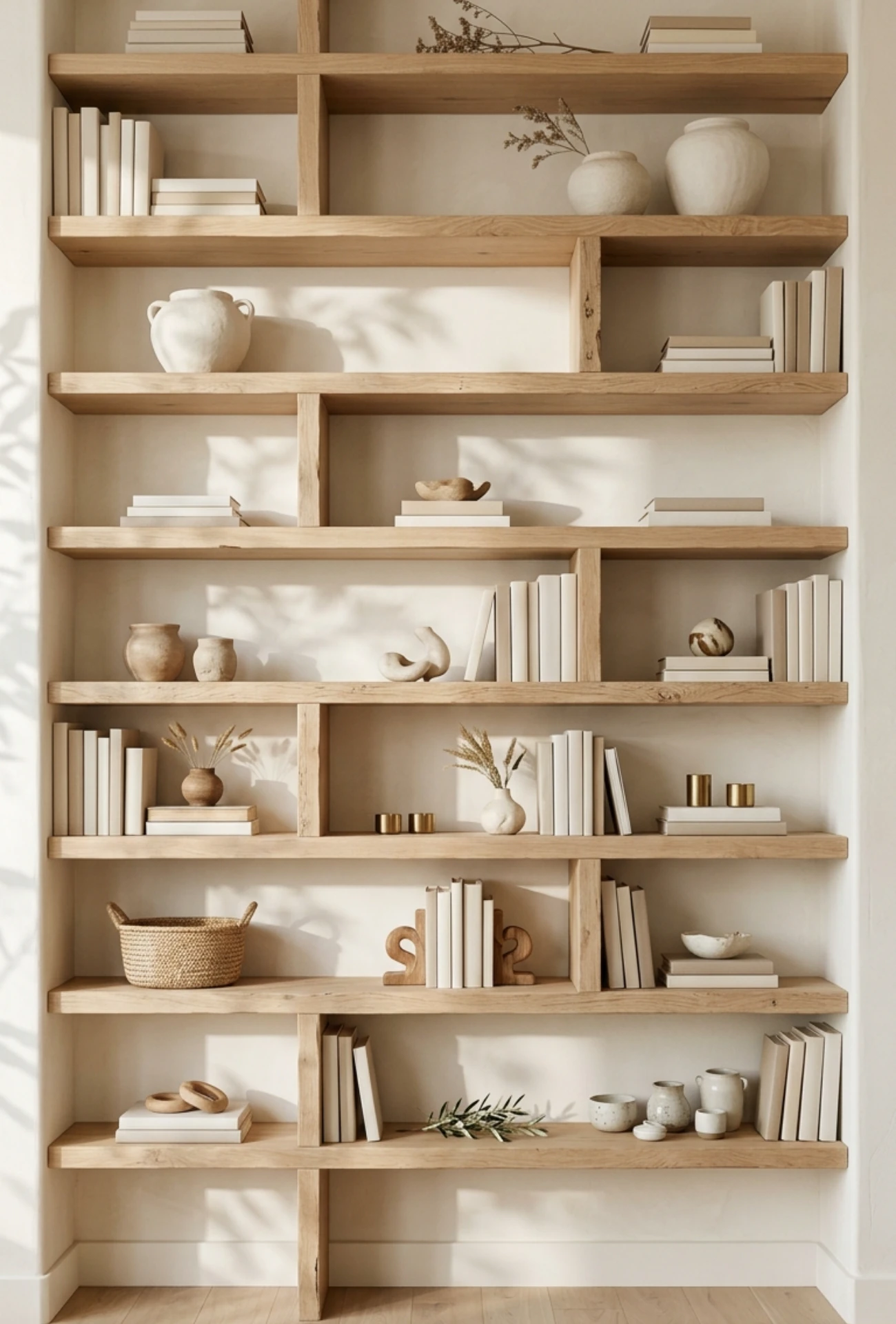 Floor to Ceiling Bookshelves