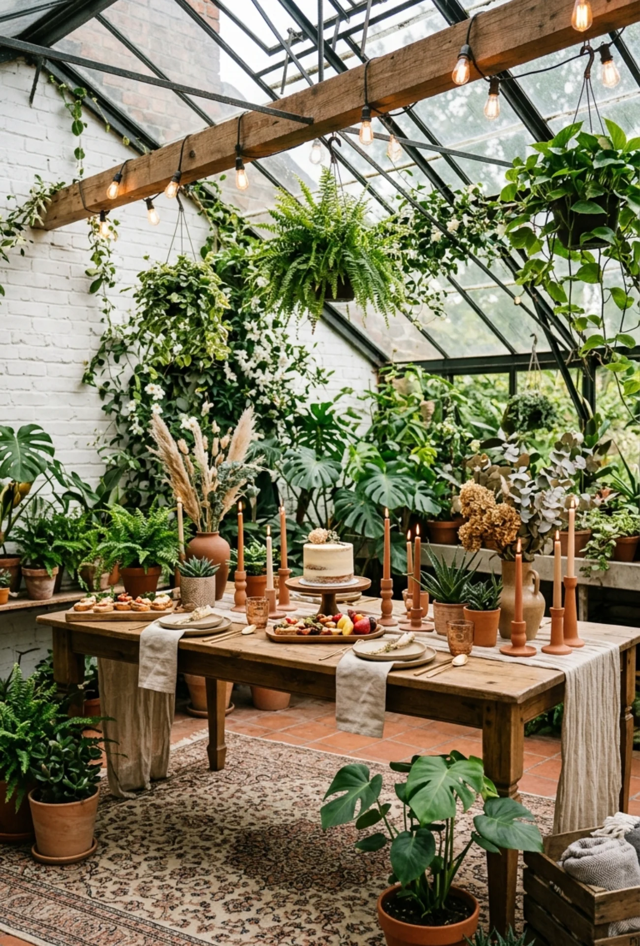 Greenhouse Inspired Intimate Gathering