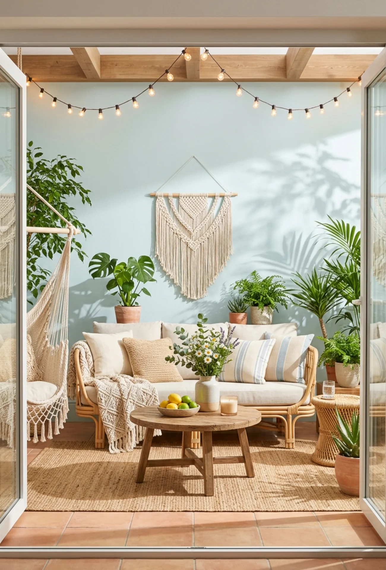Indoor Outdoor Living Room Design