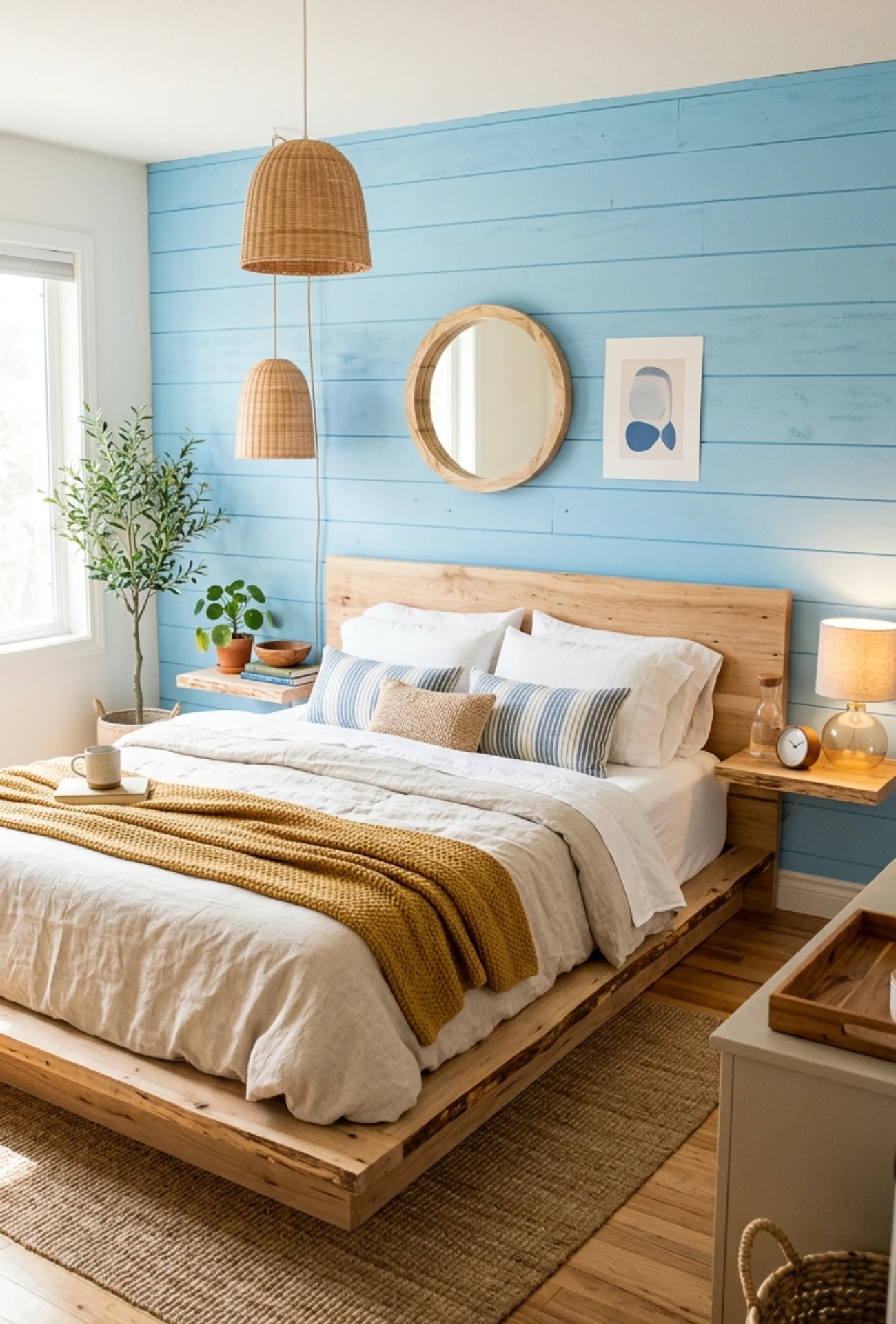 Introduce Natural Wood Accents