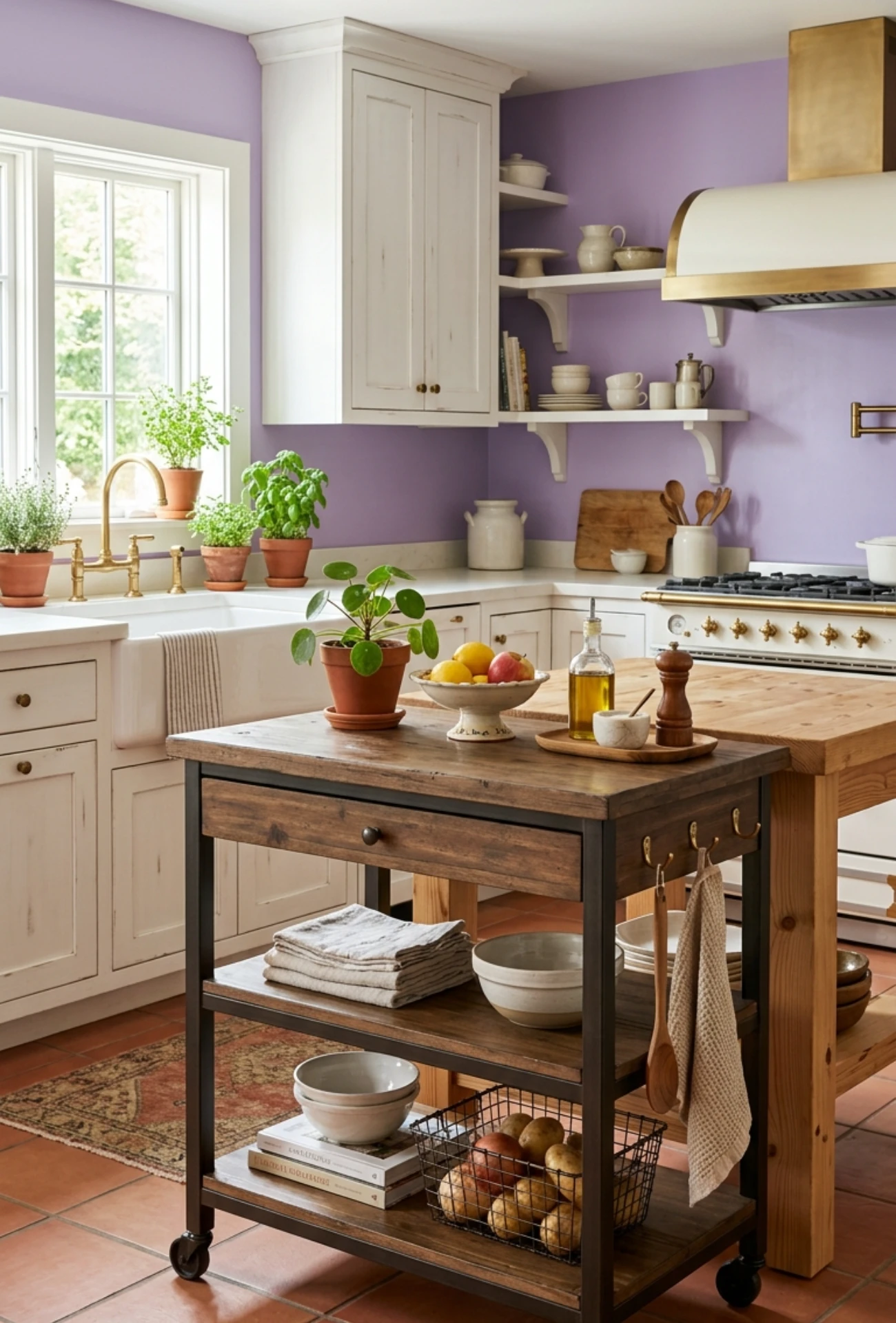 Kitchen Rolling Cart