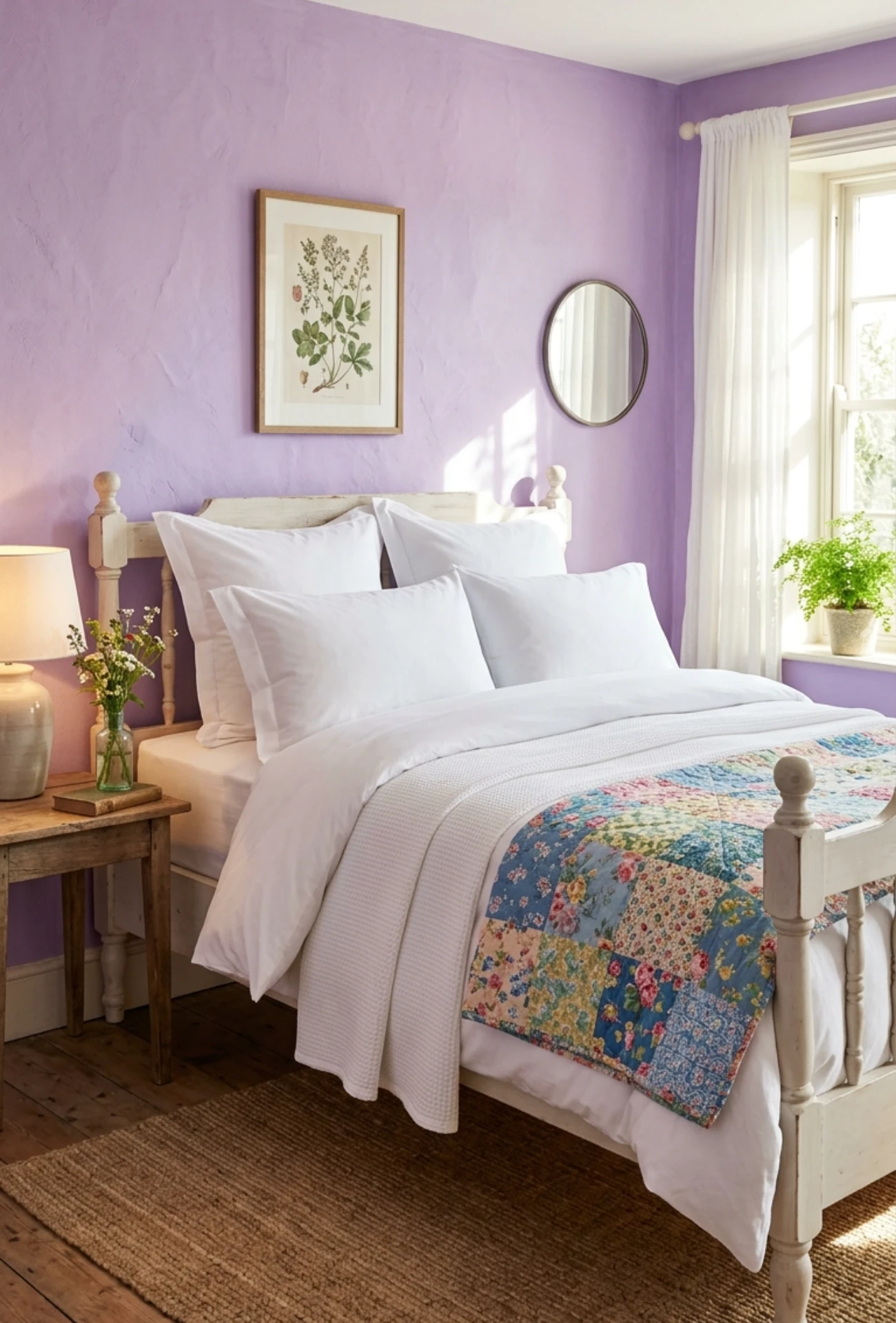 Layer Crisp White Bedding