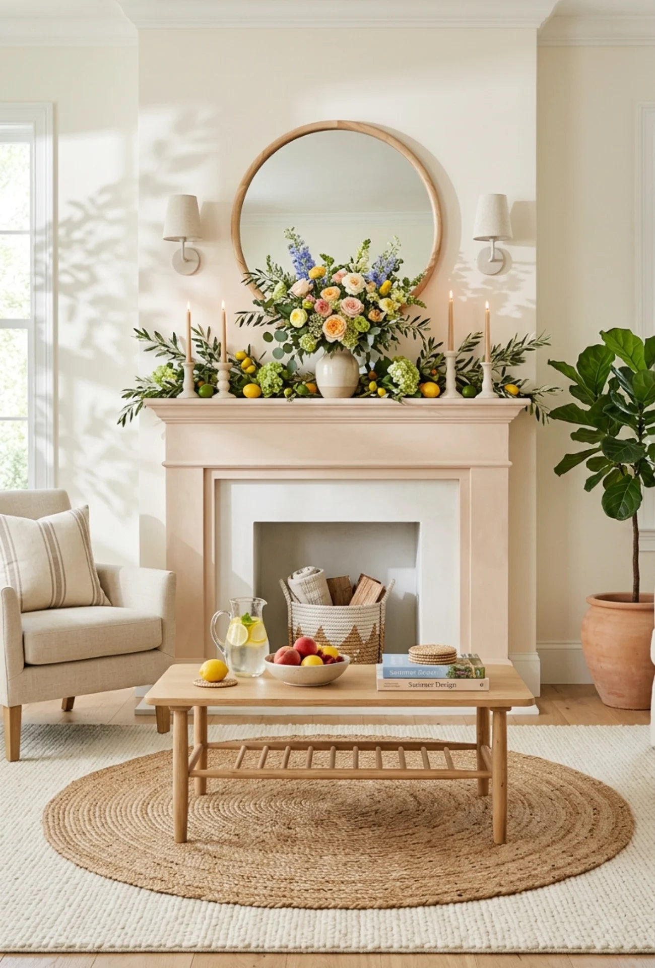 Layered Natural Fiber Rugs