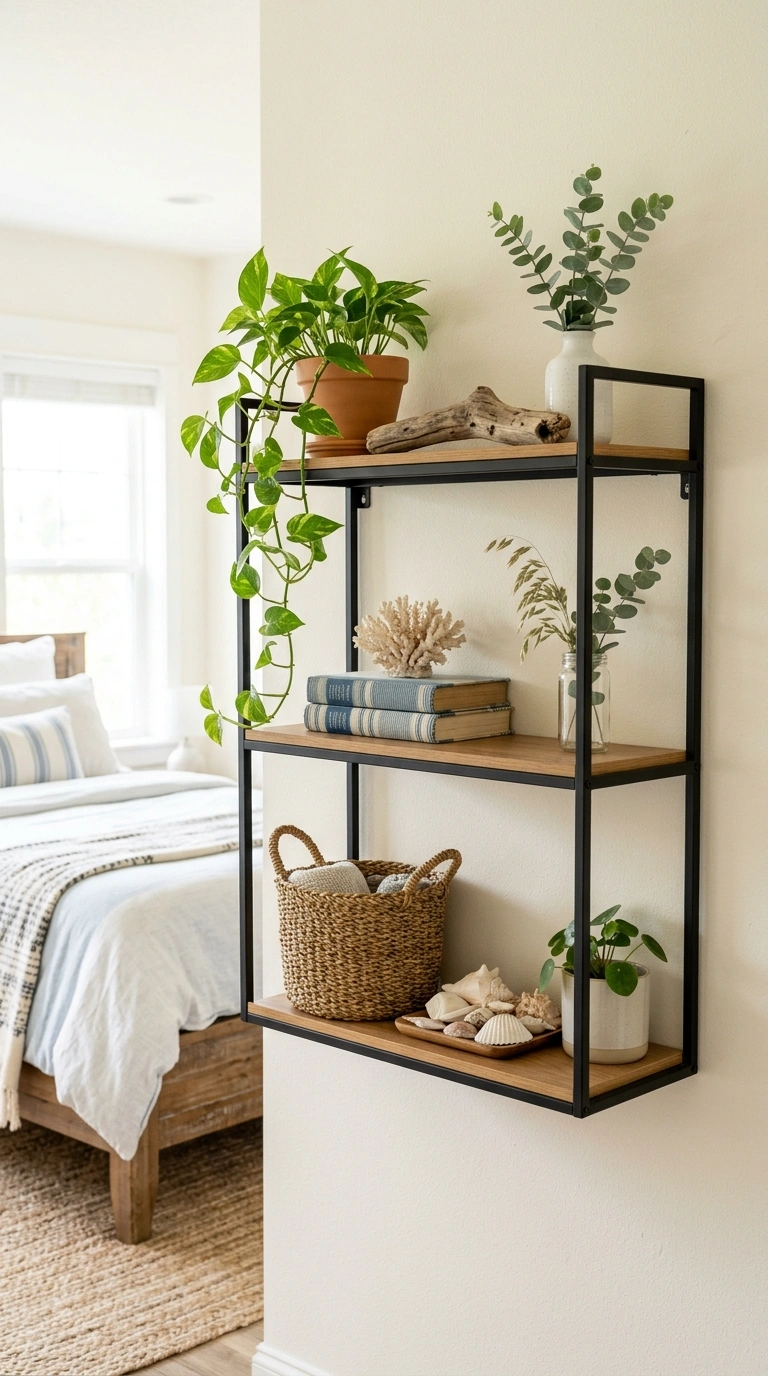 Light Greenery Coastal Shelf