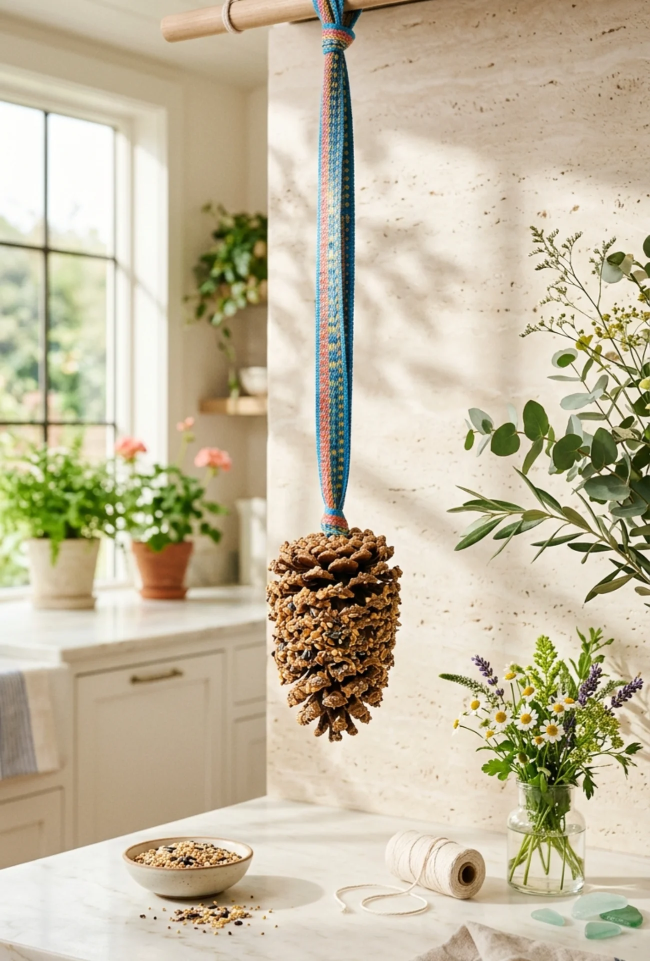 Mini Bird Feeder Craft for the Garden