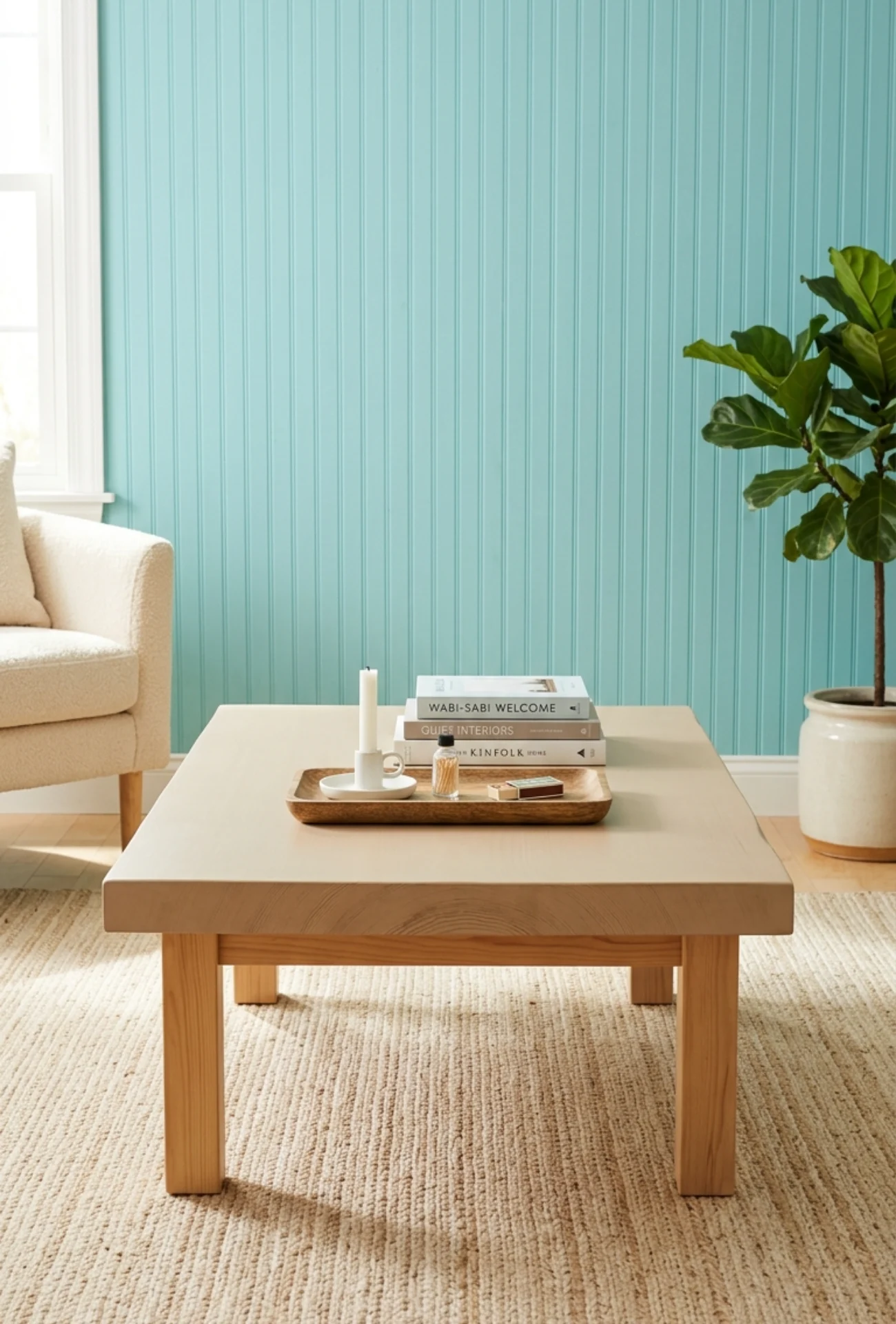 Muted Beige Minimalist Paint