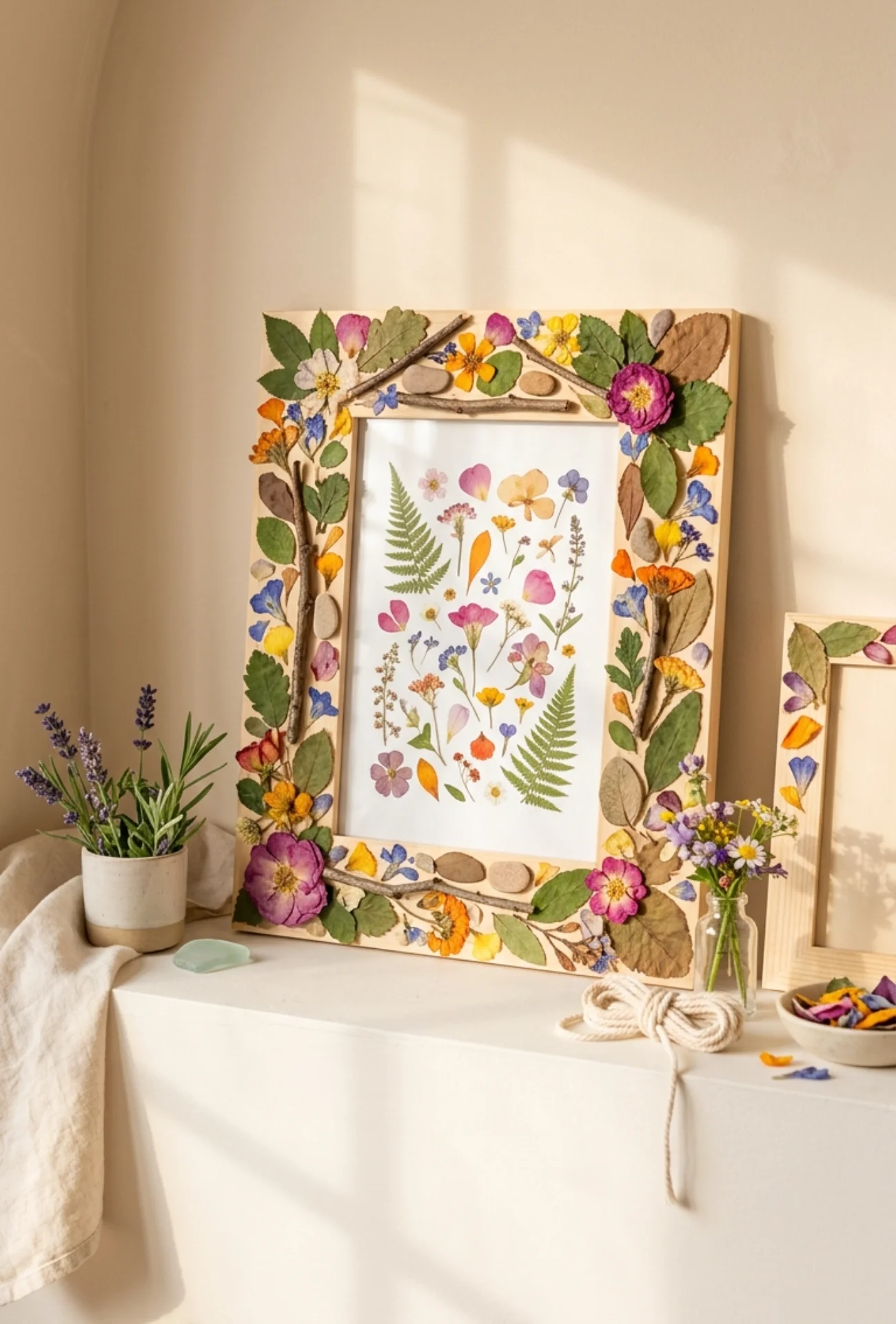 Nature Collage Summer Frames