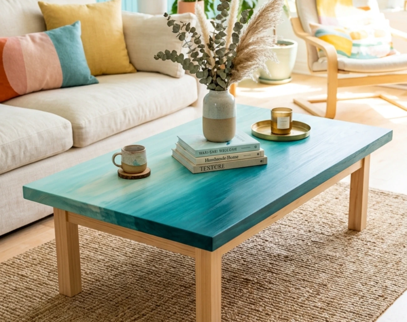 Painted Coffee Table Makeover Ideas