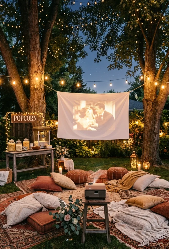 Outdoor Movie Night Under the Stars