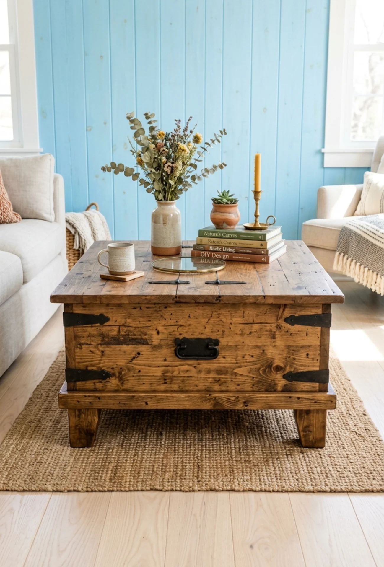 Pallet Wood Rustic Build-Up