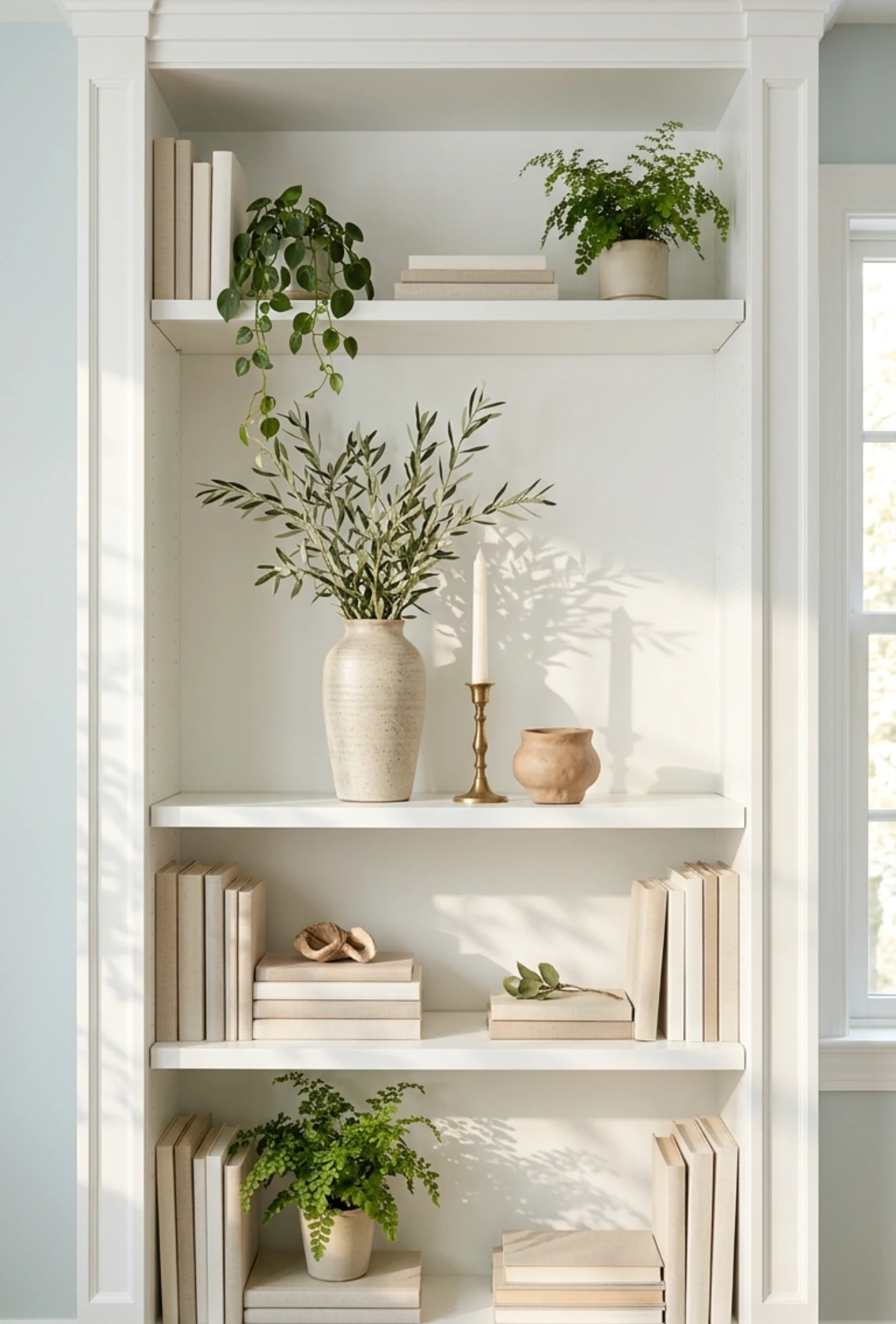 Rule of Three Styling with Varying Heights