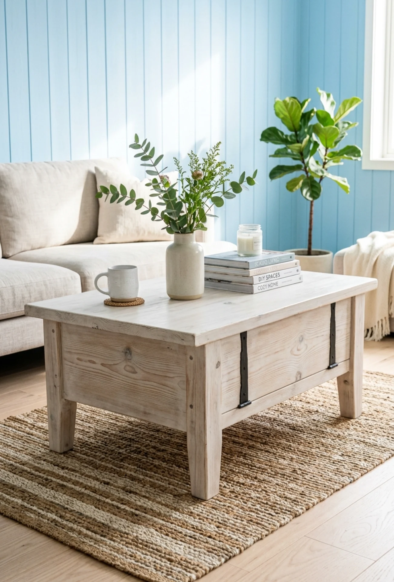 Scandinavian Whitewash Style