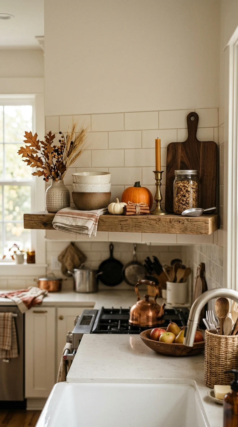 Seasonal Rotation Shelf Decor