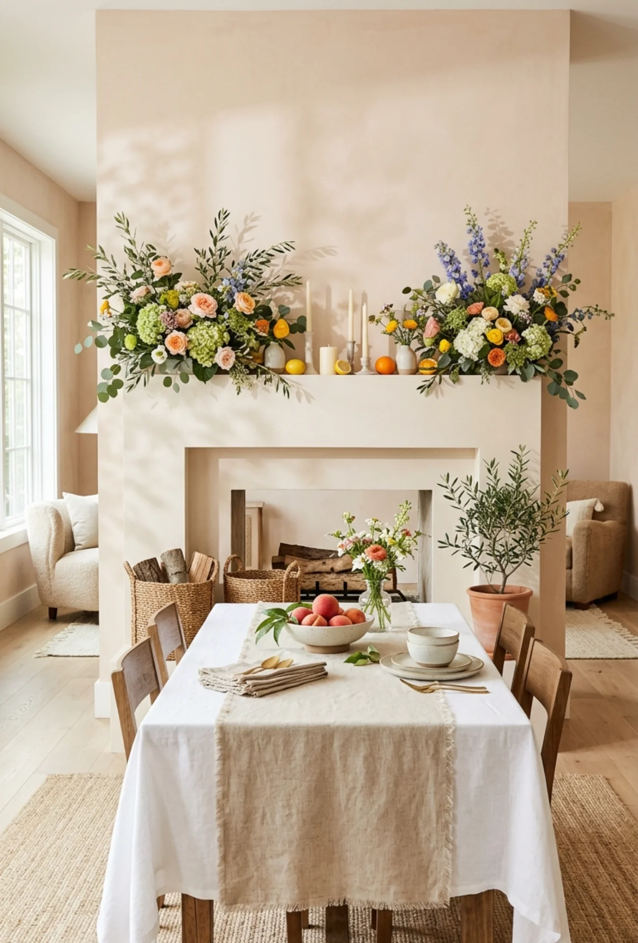 Simple Linen Table Runner Project