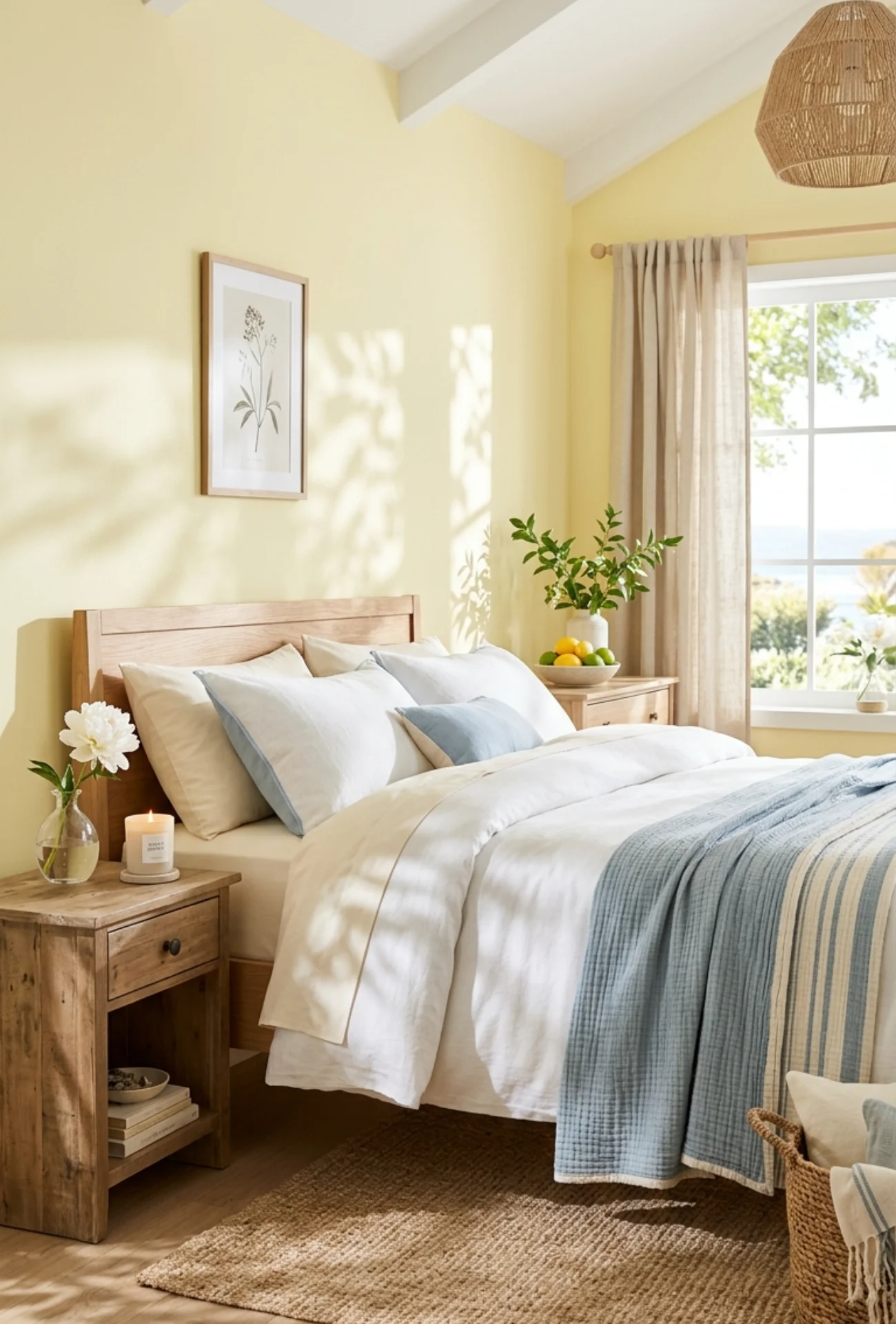 Soft Summer Bedroom Decor Refresh