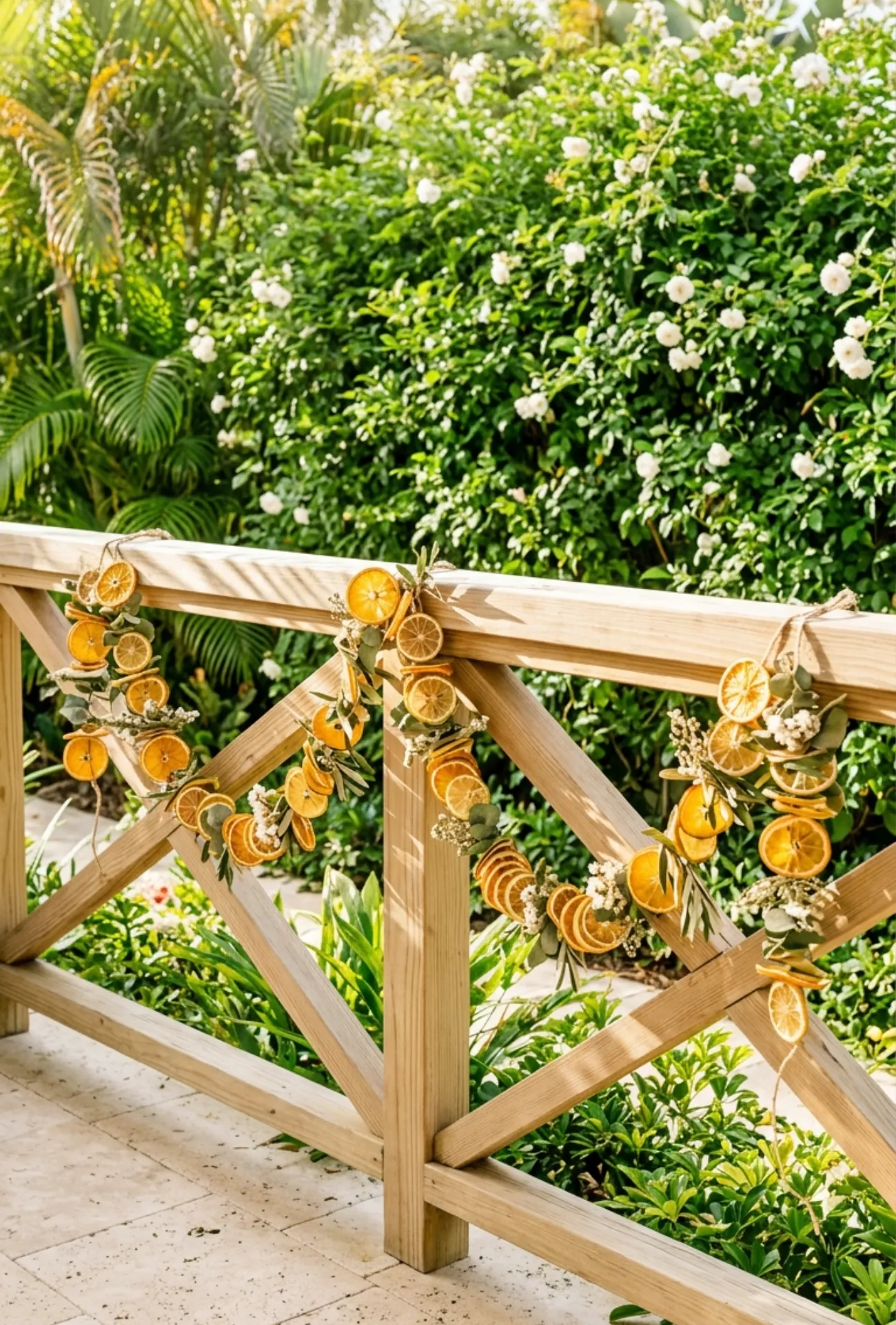 Summer Fruit Garland (Lemon & Orange Theme)