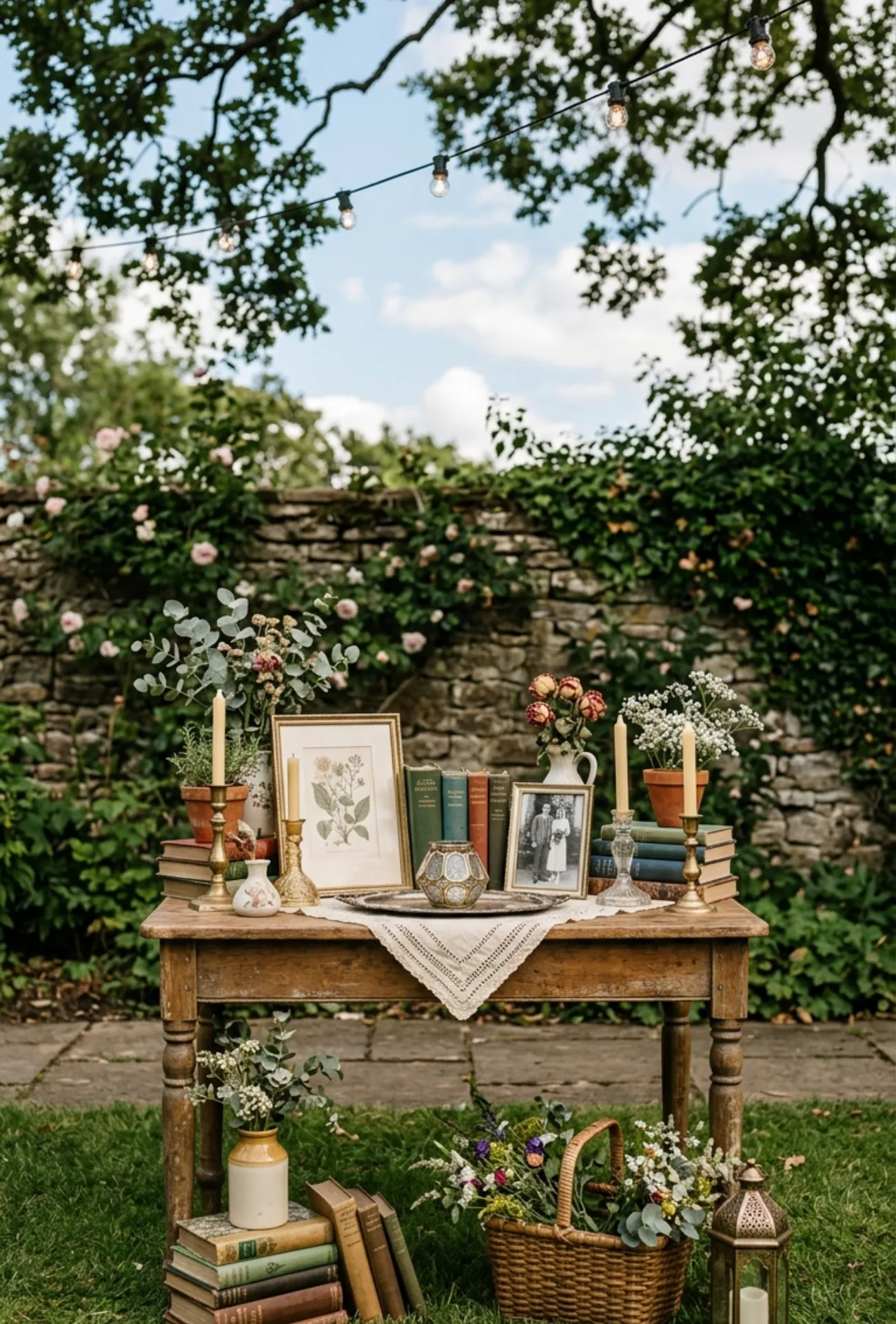 Sustainable Second Hand Decor Styling Corner
