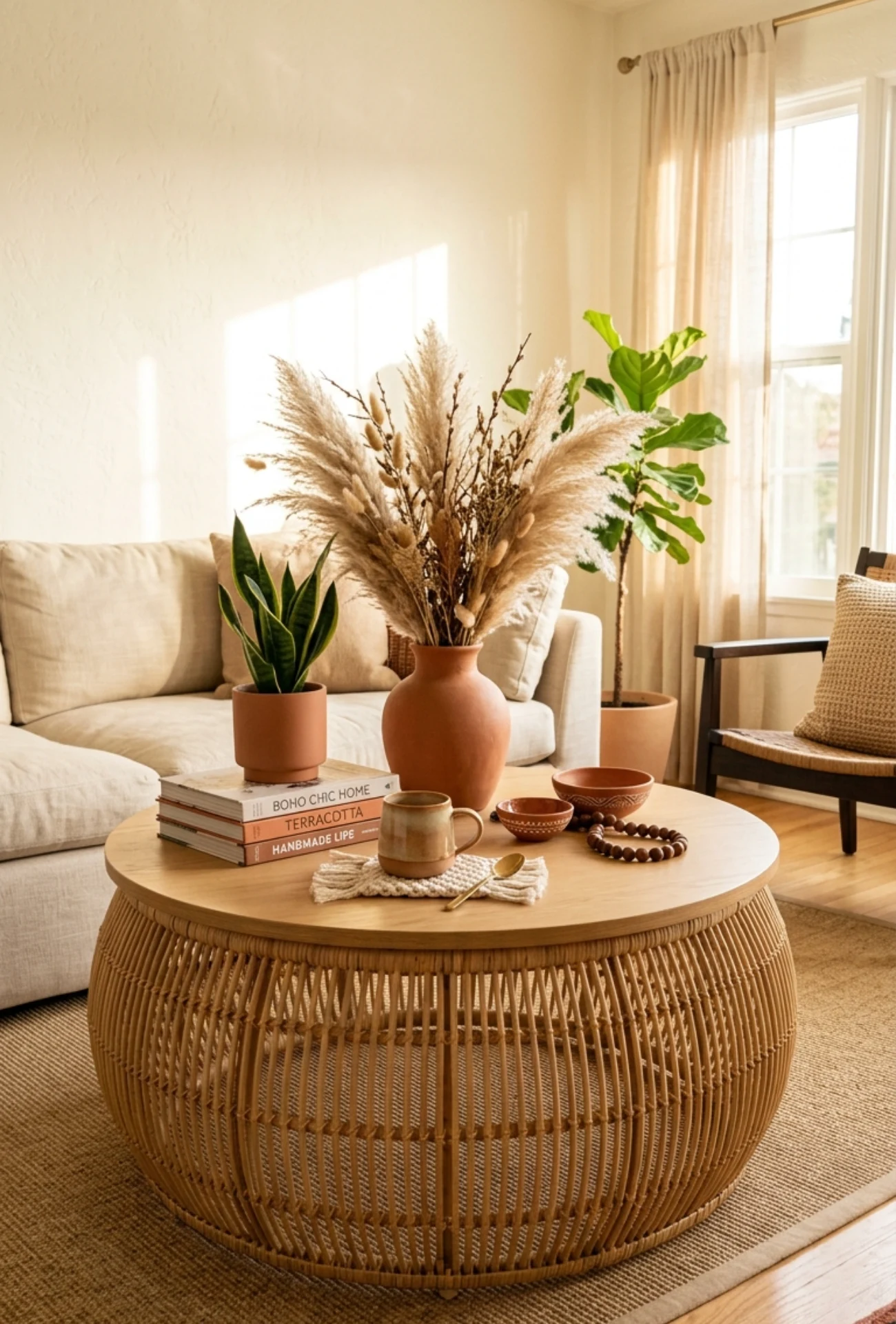 Terracotta Warm Boho Finish