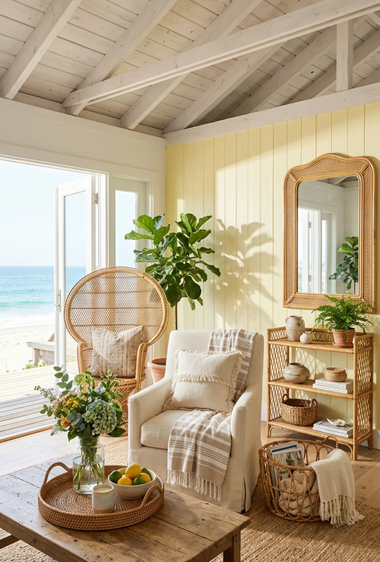 Thrifted Rattan and Wicker Decor Finds