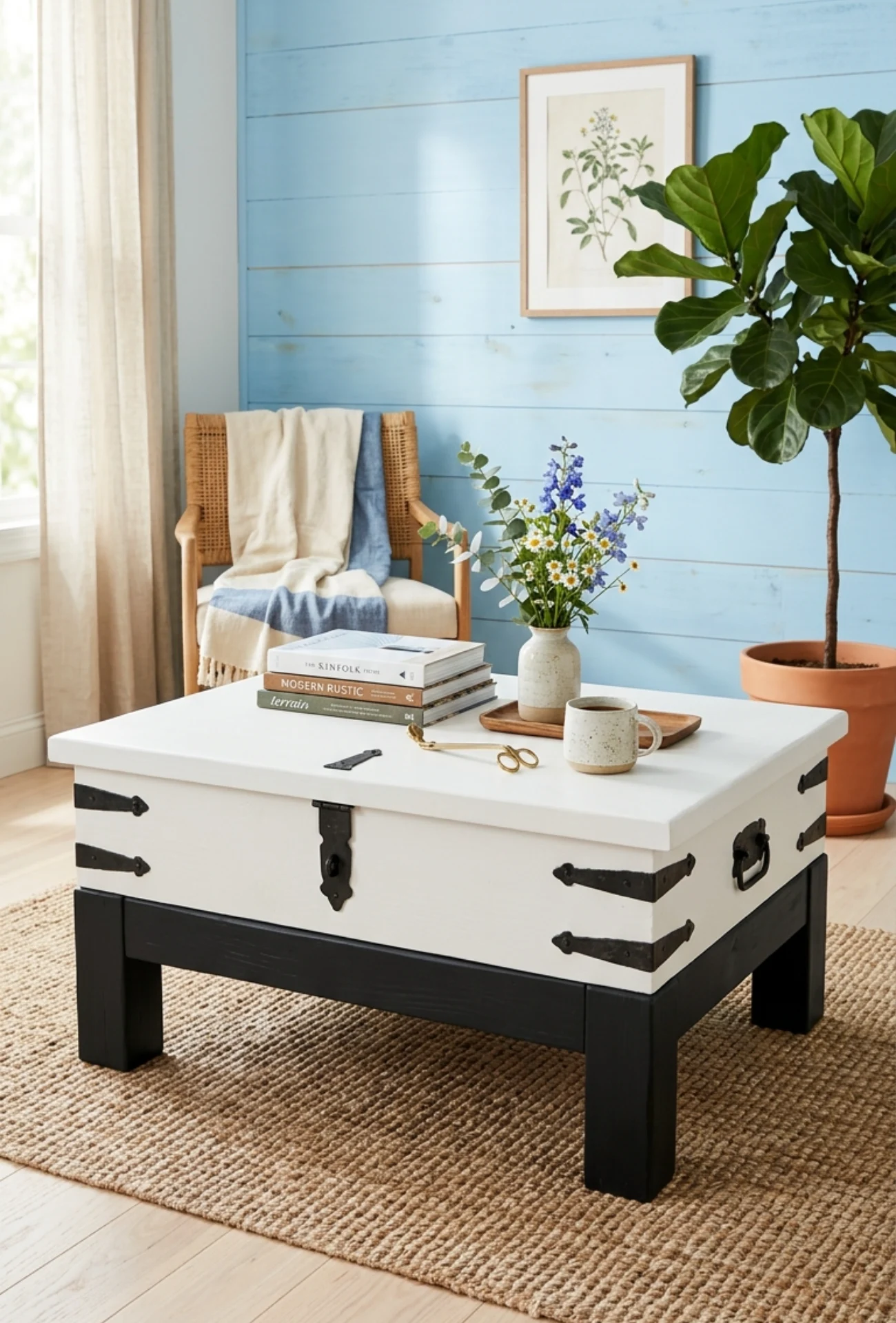 Two-Tone Modern Contrast