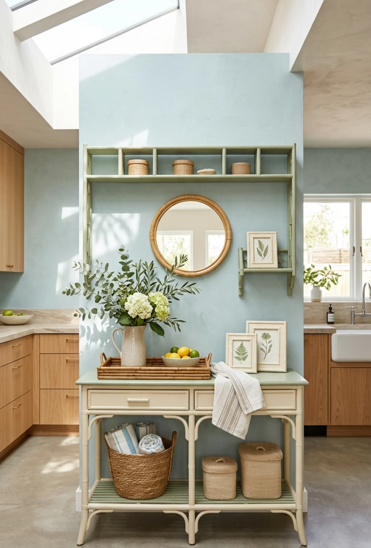 Vintage Bamboo Decor Makeover