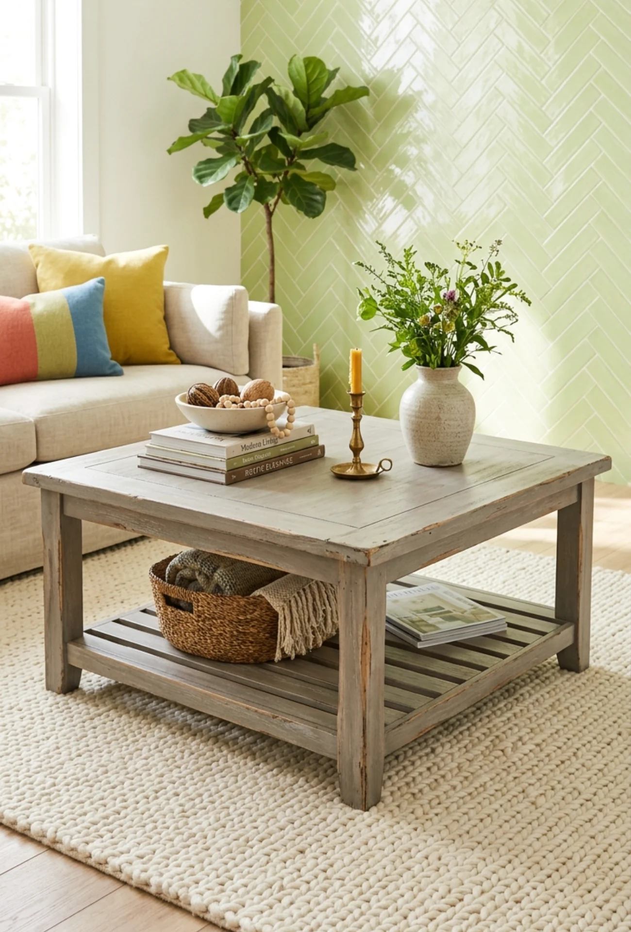 Vintage Distressed Paint Effect