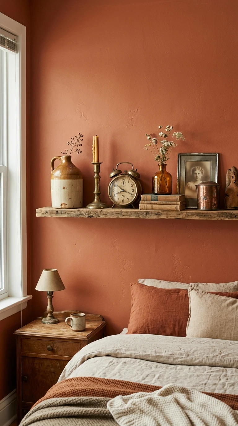Vintage & Thrifted Decor Shelf Mix