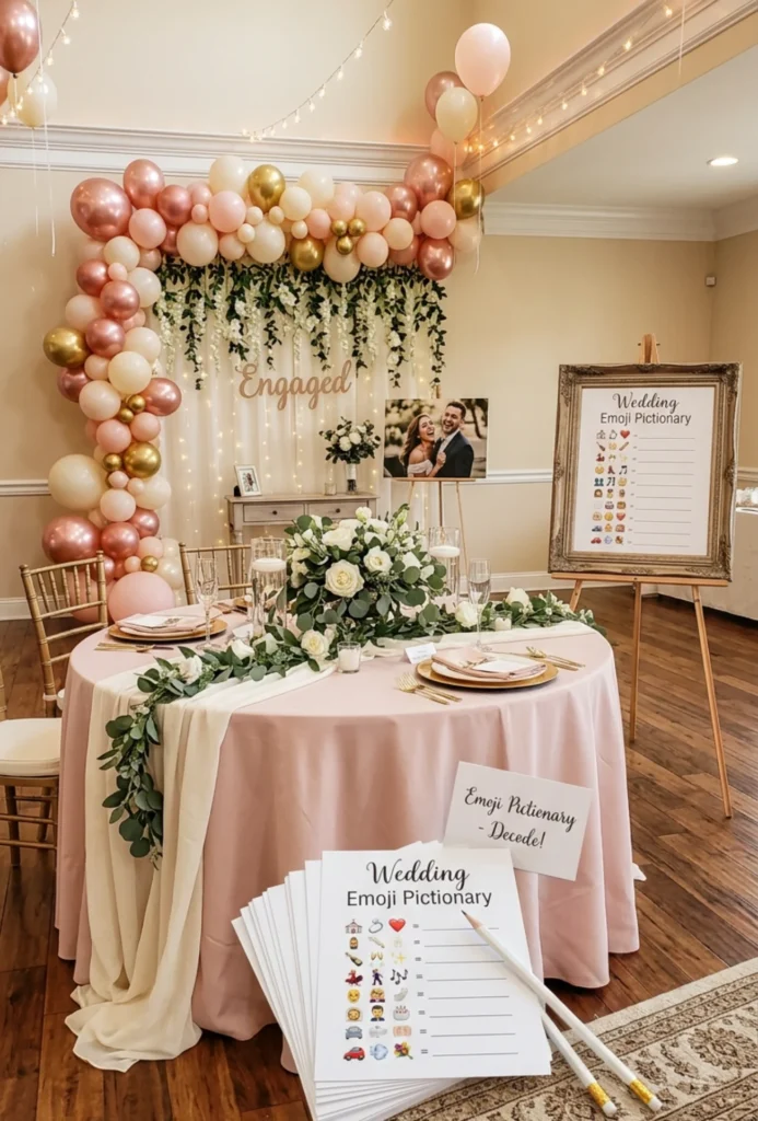 Wedding Emoji Pictionary