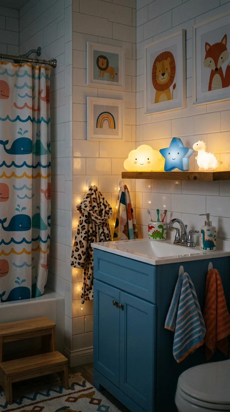 Add Battery Powered LED Night Lights