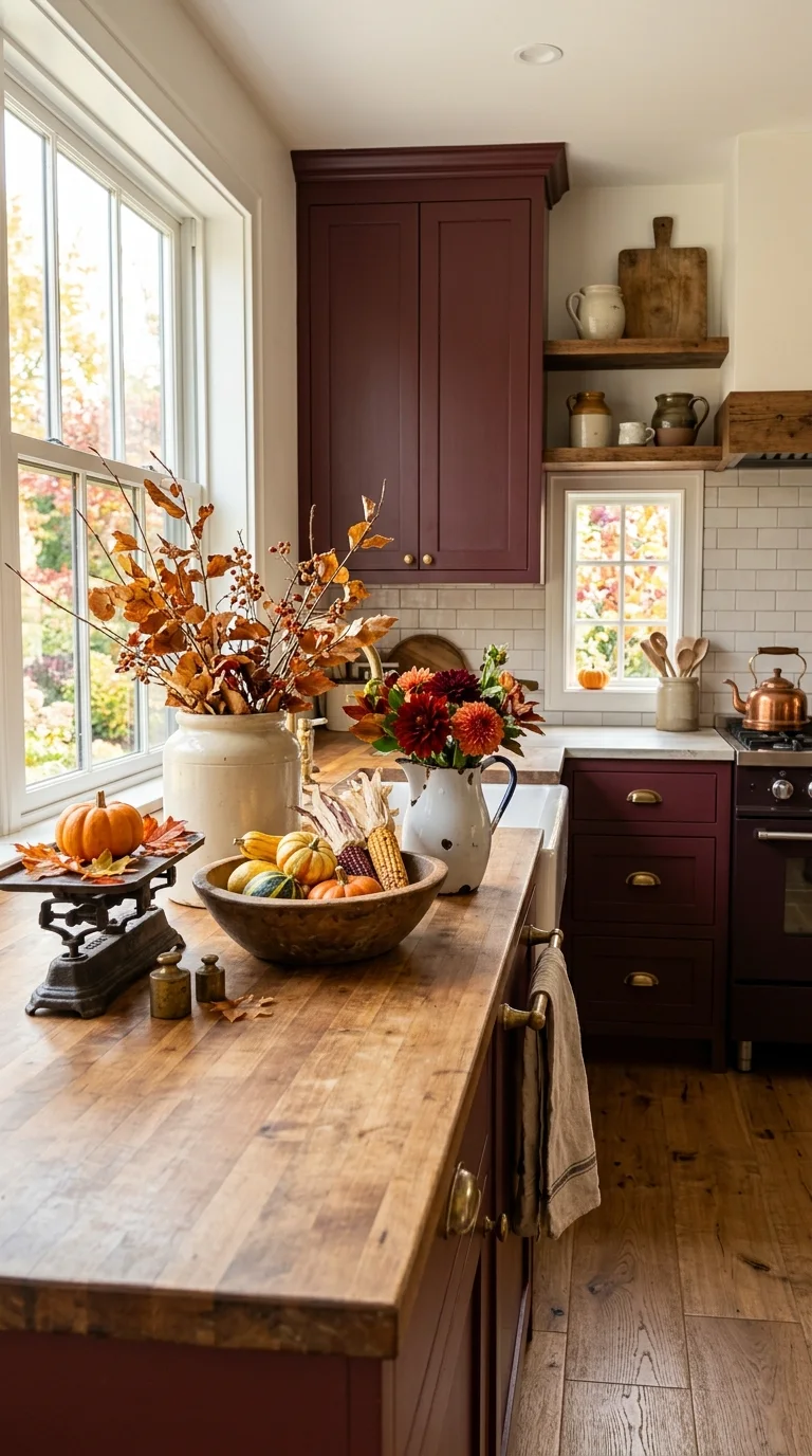 Add Vintage Fall Kitchen Decor Pieces