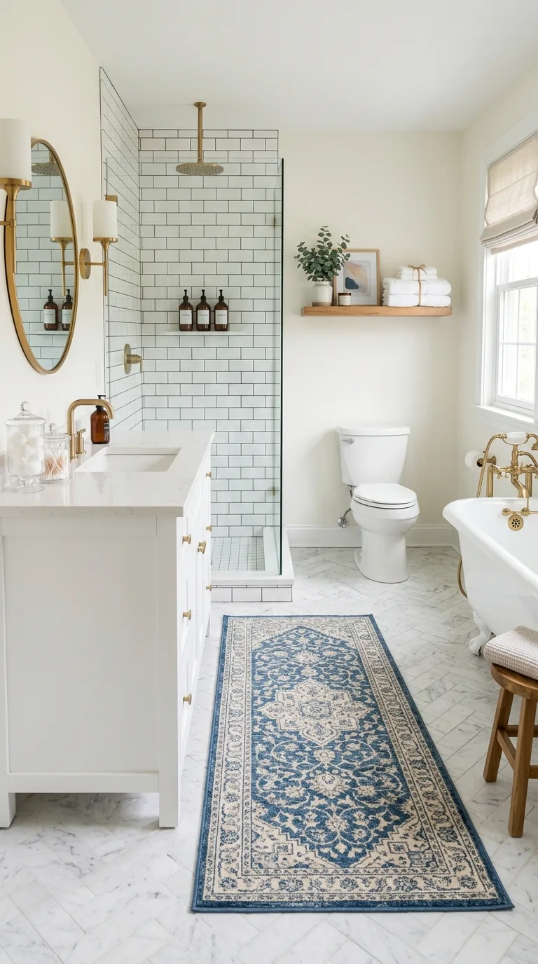 Add a Bathroom Runner