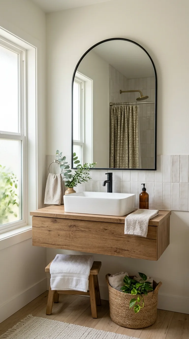 Add an Arched Mirror