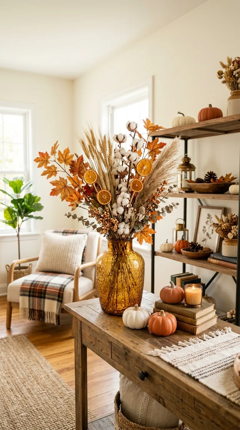 Affordable Fall Floral Arrangement Ideas