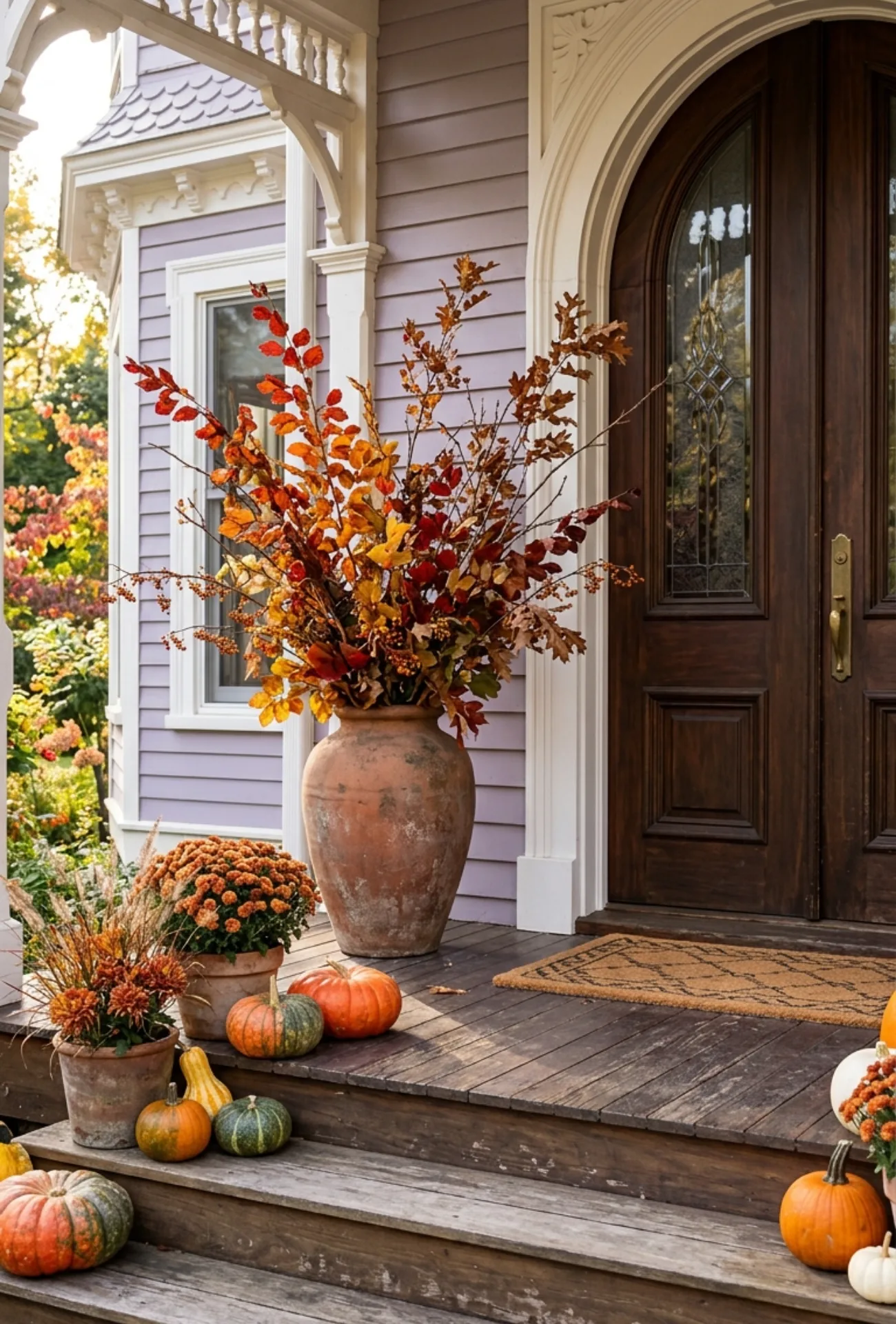 Autumn Branch Urn Arrangement
