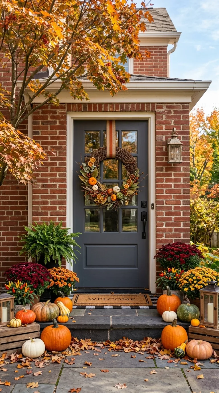 Autumn Grapevine Wreath
