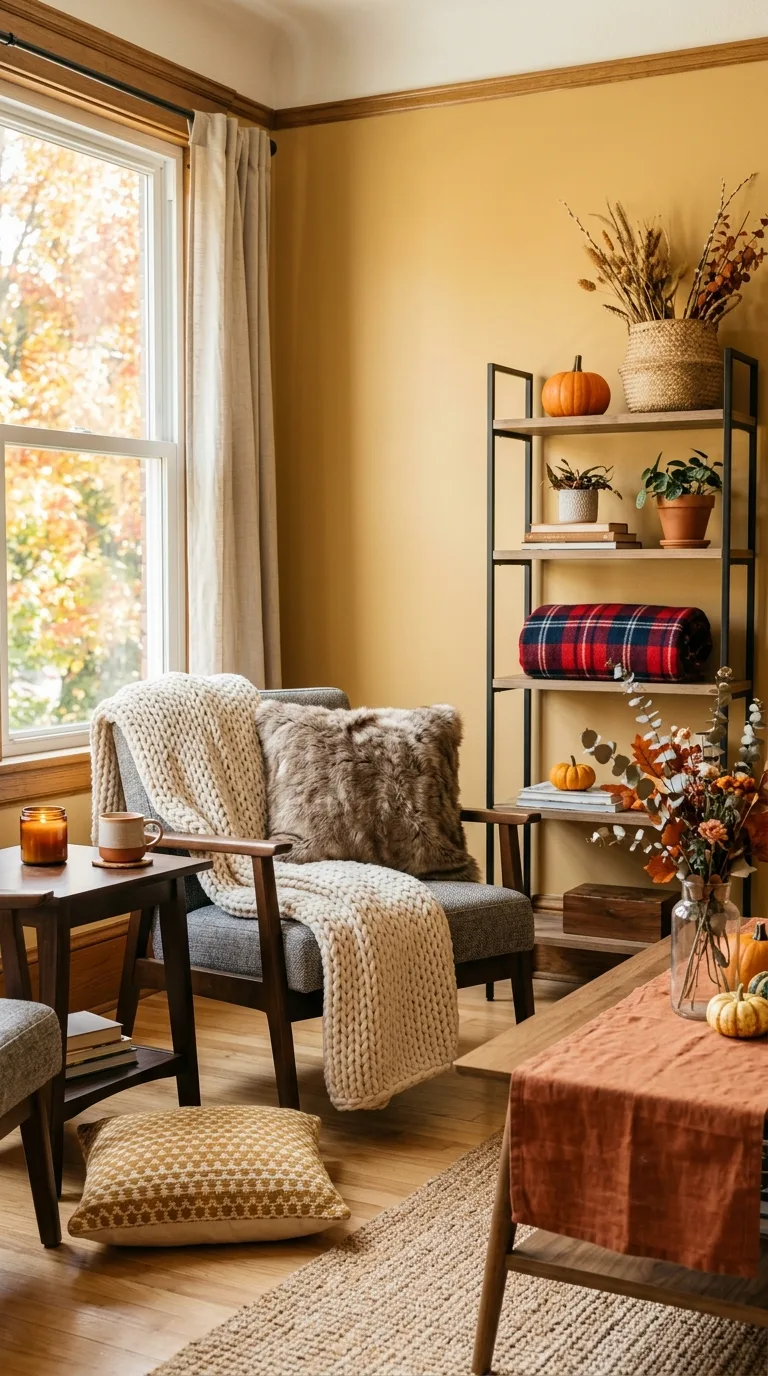 Budget Fall Textile Ideas