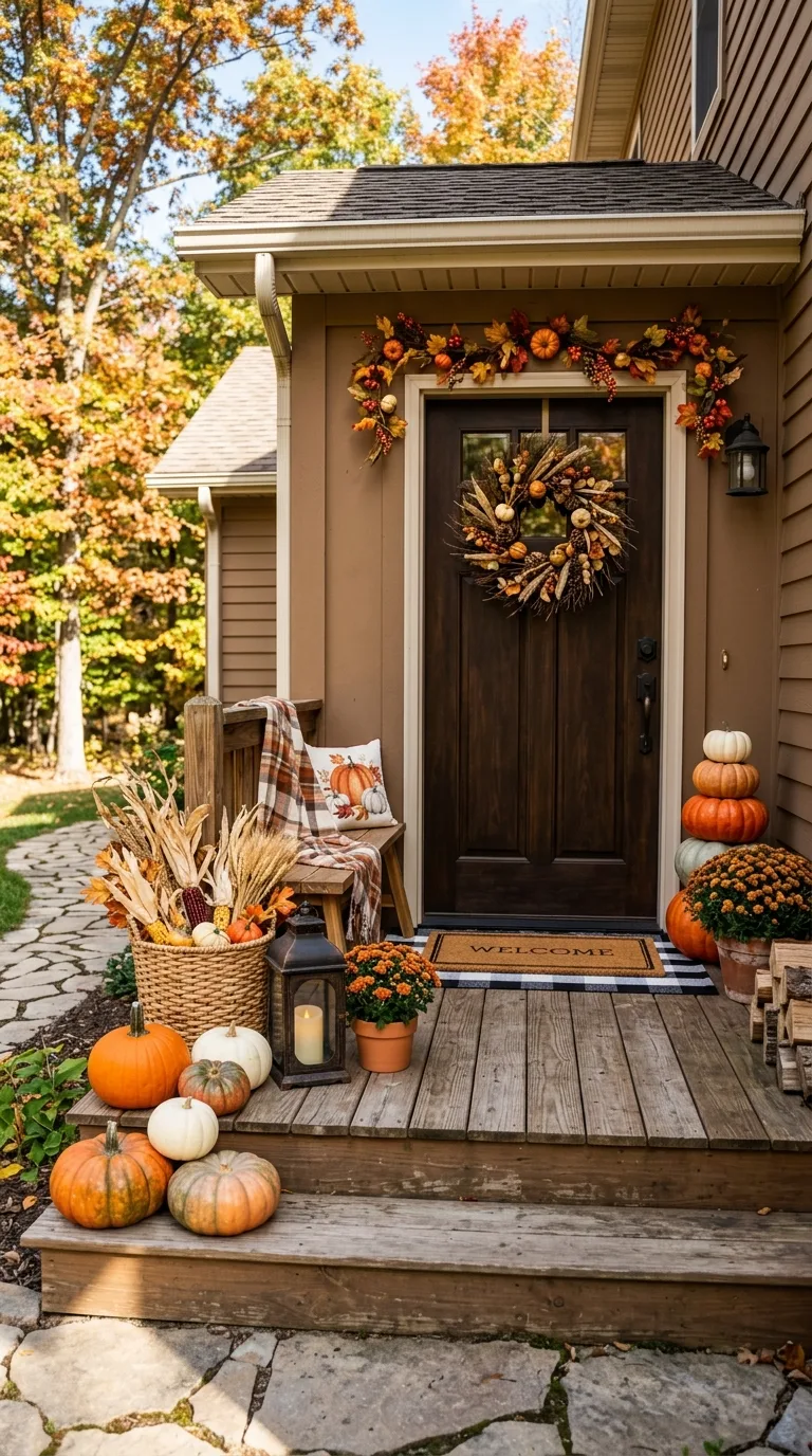 Budget Friendly Fall Front Porch Ideas