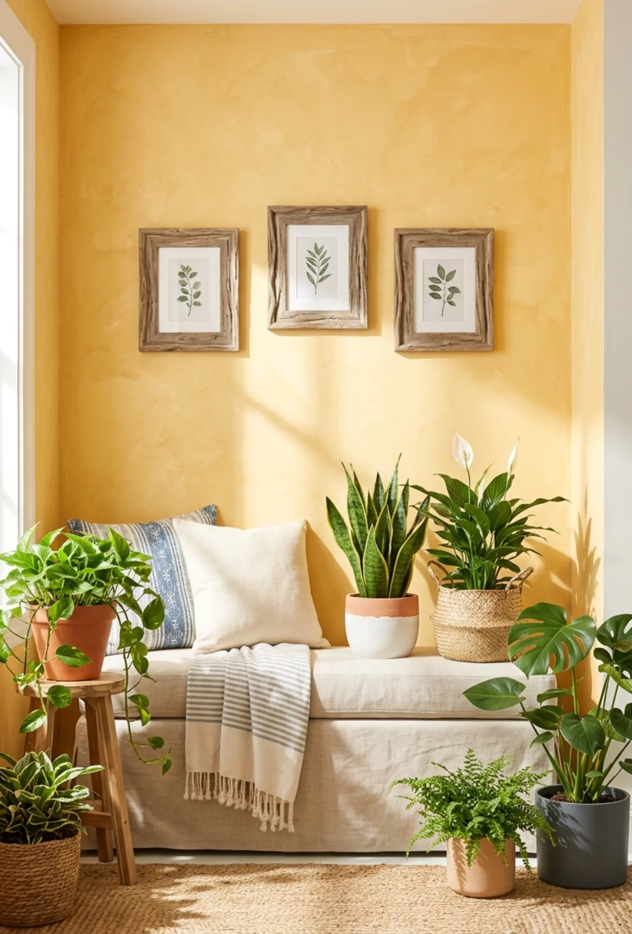 Budget Indoor Plant Decor
