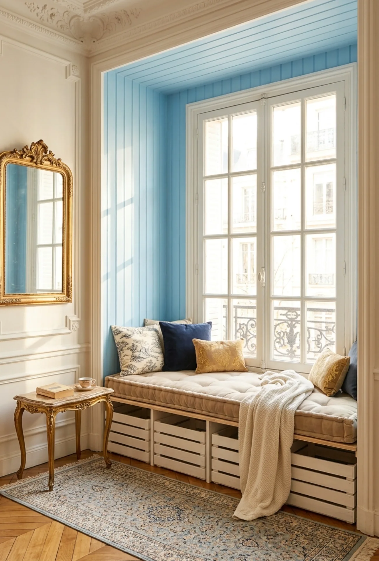 Budget Window Seat Reading Nook