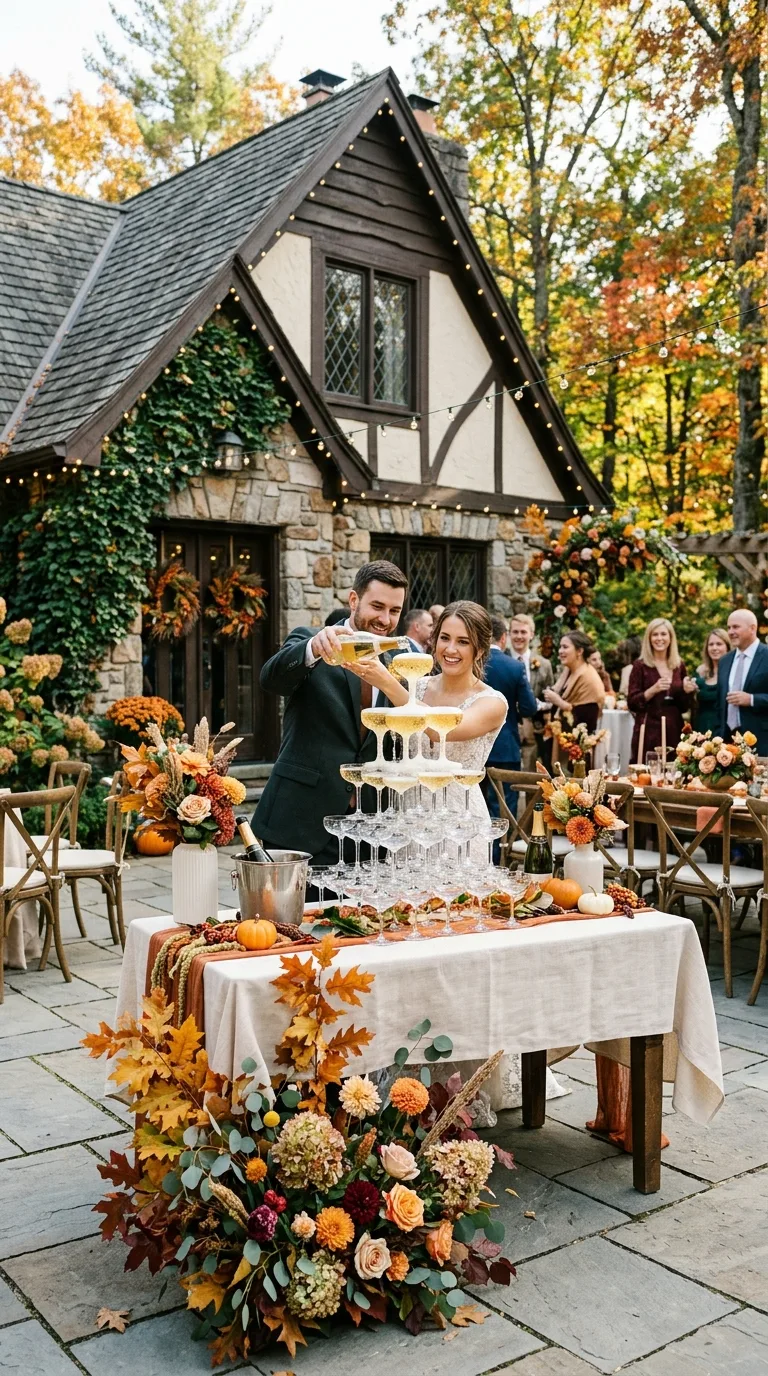 Champagne Tower Display