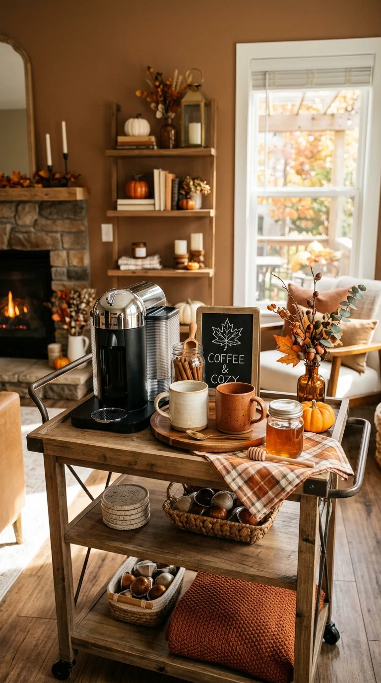 Cozy Beverage Station Ideas