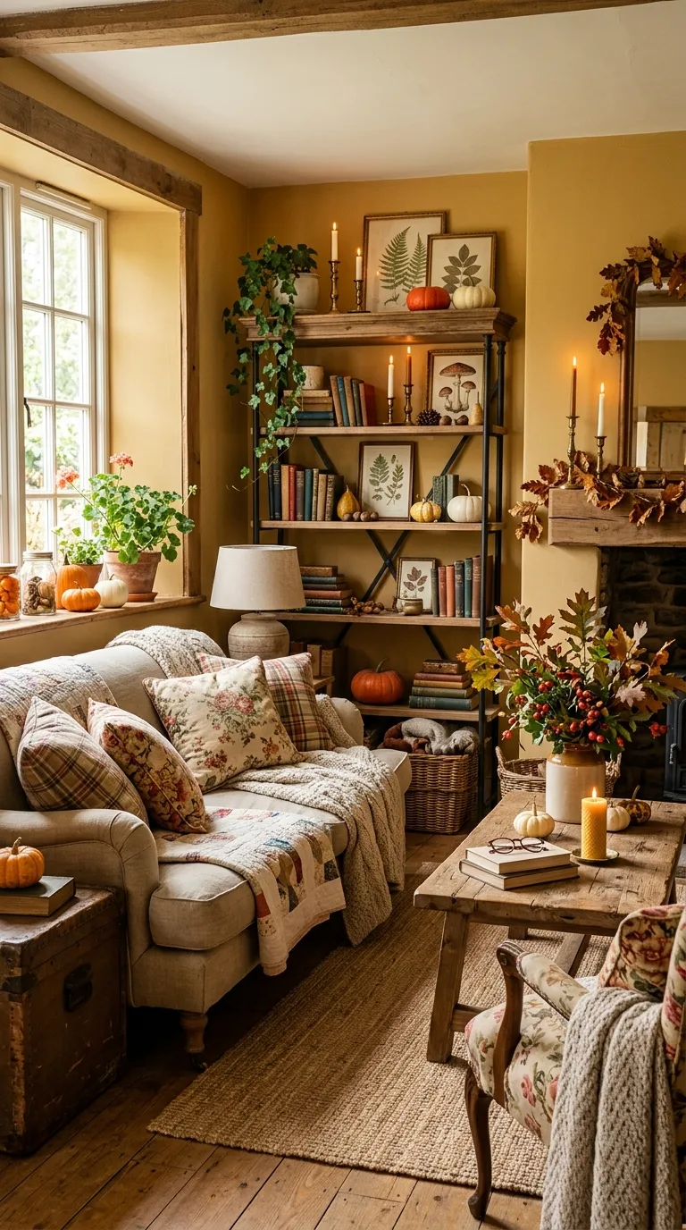 Cozy Cottage Fall Decor Ideas