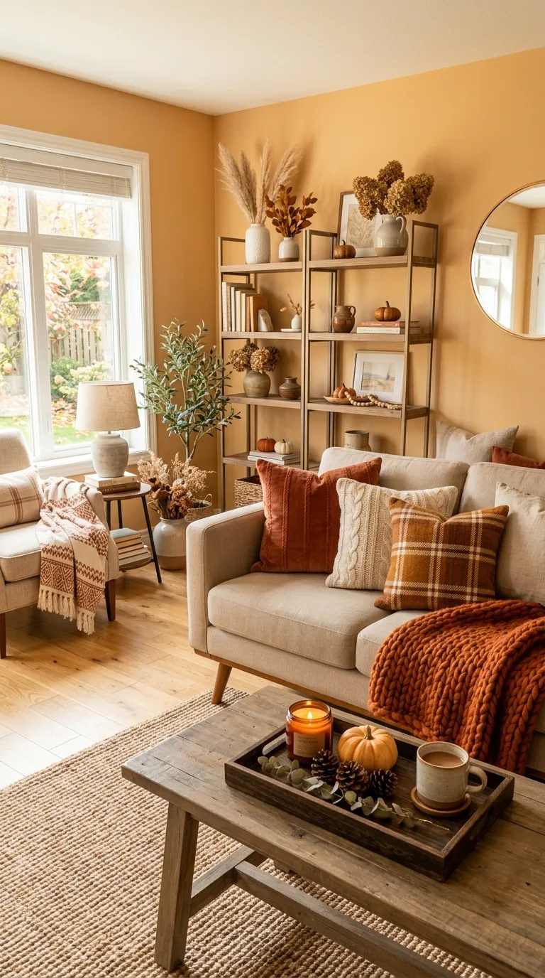 Cozy Fall Living Room Ideas