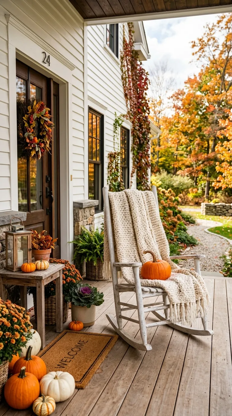 Cozy Rocking Chair Setup