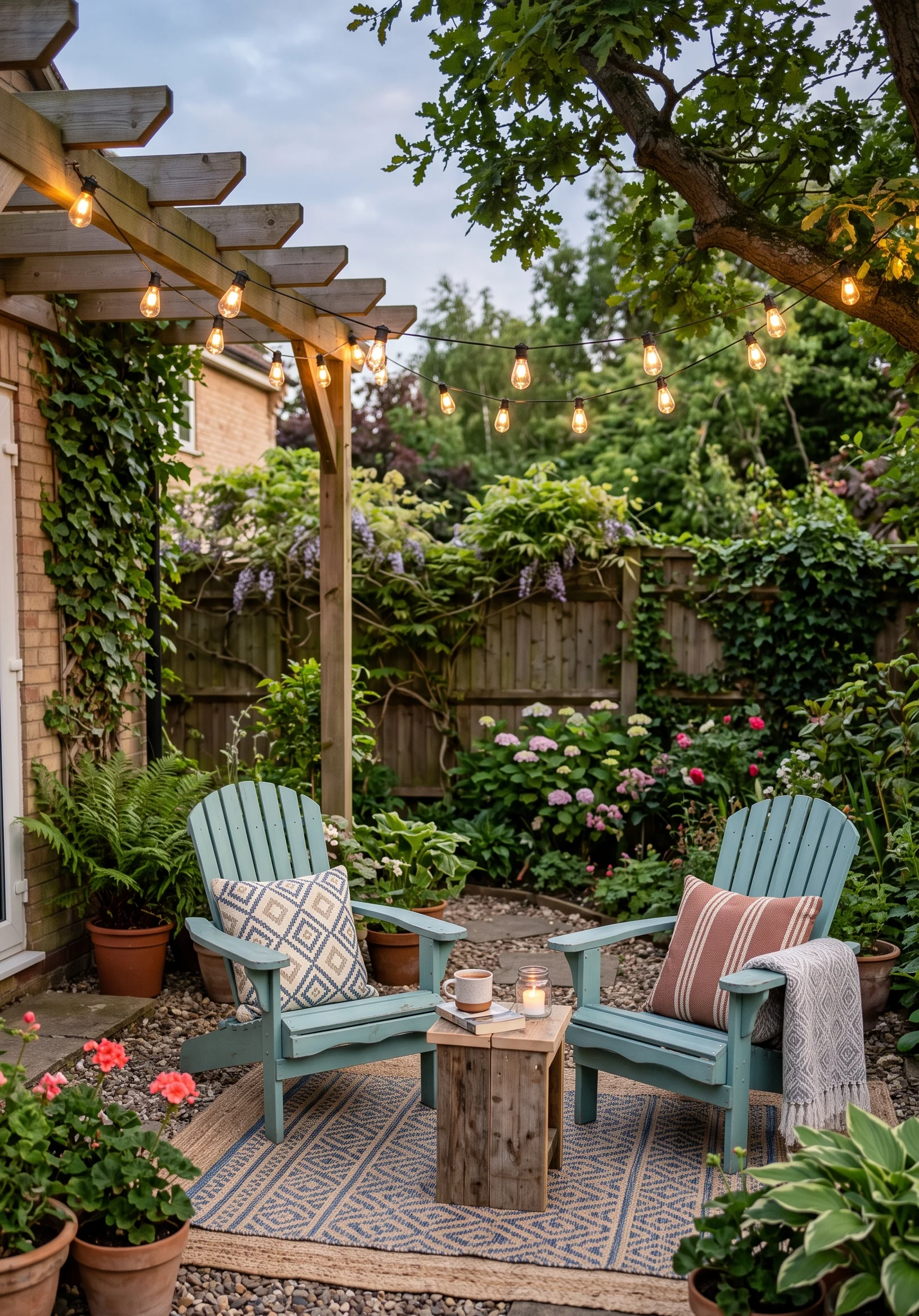 Create a Backyard Seating Area