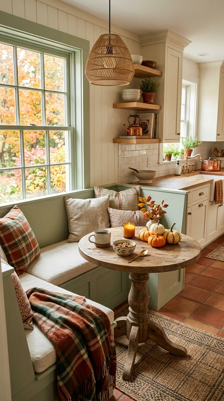 Create a Cozy Breakfast Nook for Fall