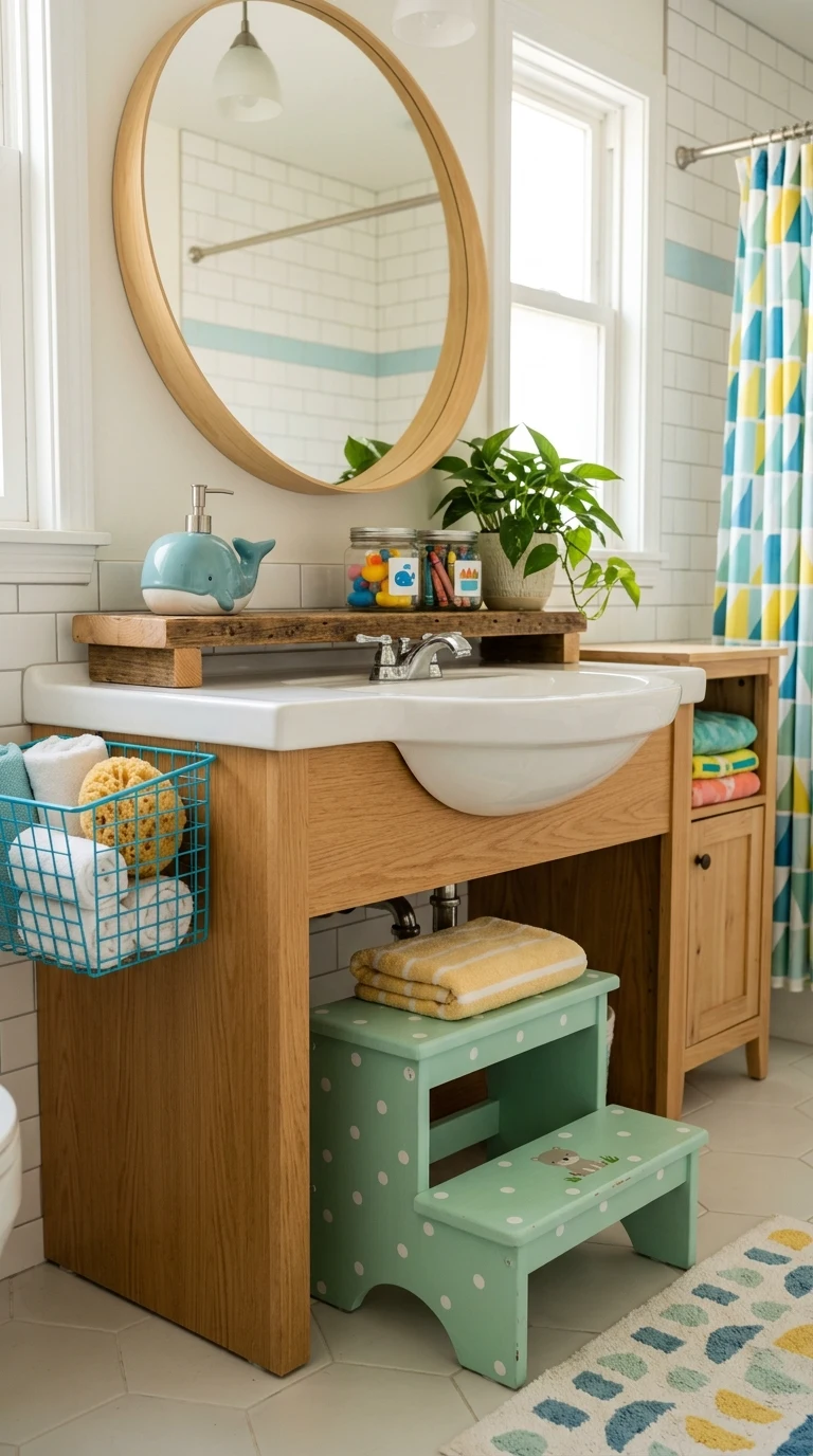 Create a Step Stool Station