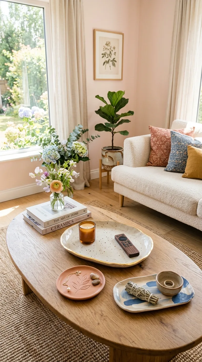 DIY Air-Dry Clay Decorative Trays