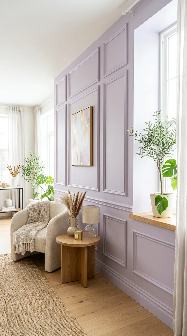 DIY Decorative Wall Molding Using Trim Pieces