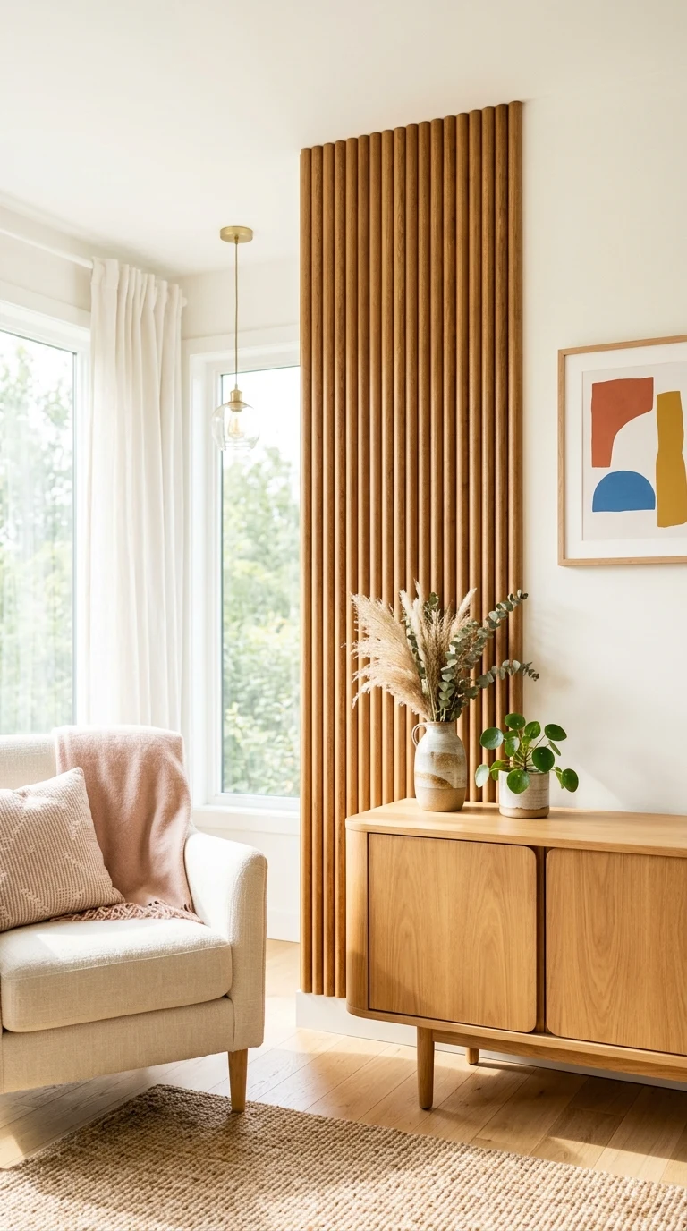 DIY Fluted Wall Panel Design
